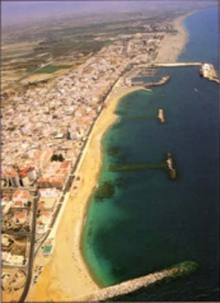 Vista aérea de Garrucha