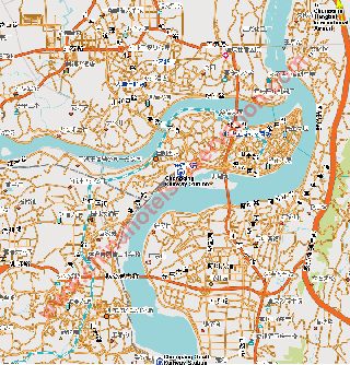 Yangtze, Chongqin Map