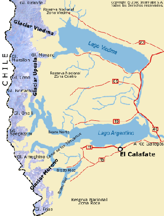 Brazo Norte Perito Moreno